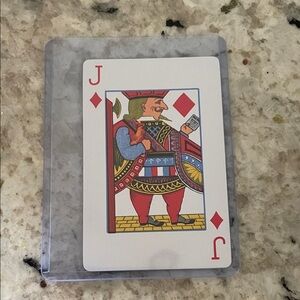 Tiffany & Co. Jack ♦️ playing card